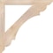 Ekena Millwork Olympic Slat Smooth Bracket, Douglas Fir, 3 1/2"W x 40"D x 40"H BKT04X40X40OLY06SDF - alternate 2